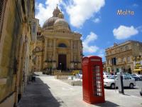 Malta - Pjazza San Gwann Battista (Xewkija)