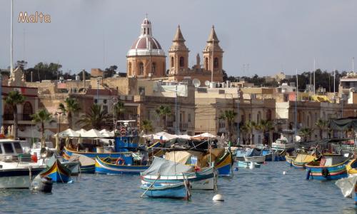 Malta - Puerto de Marsaxlokk